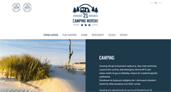 Desktop Screenshot of camping21.pl